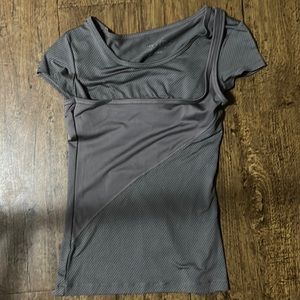 Lasenza Spirit One Sleeve Tank Top Over T-Shirt